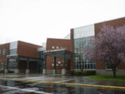 Heritage High School in Vancouver in April. A new addition to the school is among the projects Evergreen Public Schools officials hope to launch if voters approve a bond issue. A survey of 400 voters in the east Vancouver school district found that 68 percent of voters support a construction bond, according to records obtained by the district.