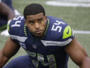 Seattle Seahawks middle linebacker Bobby Wagner was hampered by a hamstring injury Sunday that kept his availability in doubt until just before kickoff.