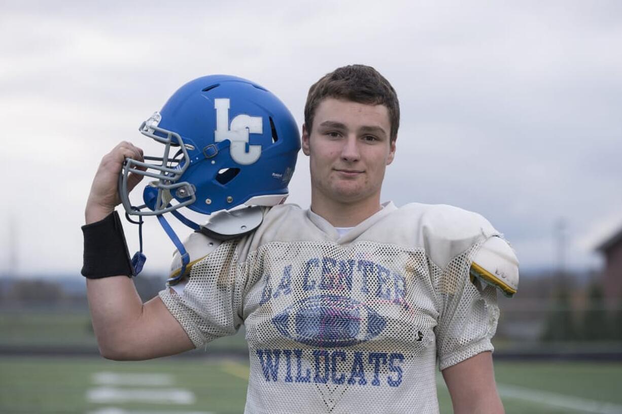 La Center’s Jack Hiller is pictured at Woodland High School on Wednesday afternoon, Nov. 16, 2016.