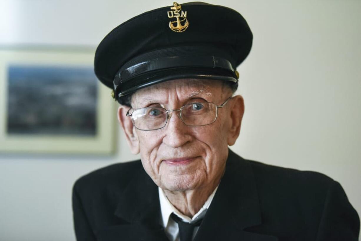 Jim Christian, a 100-year-old Navy veteran, recalls 44 months in the Pacific during World War II.