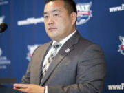 Patrick Chun, who spent the past five years leading the sports programs at Florida Atlantic University, will be introduced as athletic director at Washington State on Tuesday.