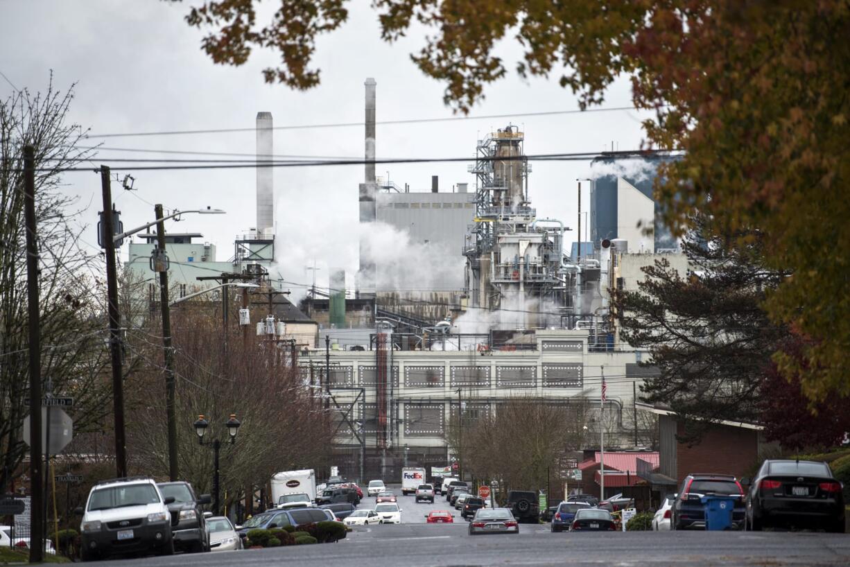 Georgia-Pacific announced in November 2017 that it plans to shut down several operations at its Camas mill.
