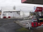 Sifton Market, on Fourth Plain Boulevard, has been closed since last January, when it was heavily damaged by an intentionally set fire. Owner Tom Ranck said he’s eager for construction to begin rebuilding the store.