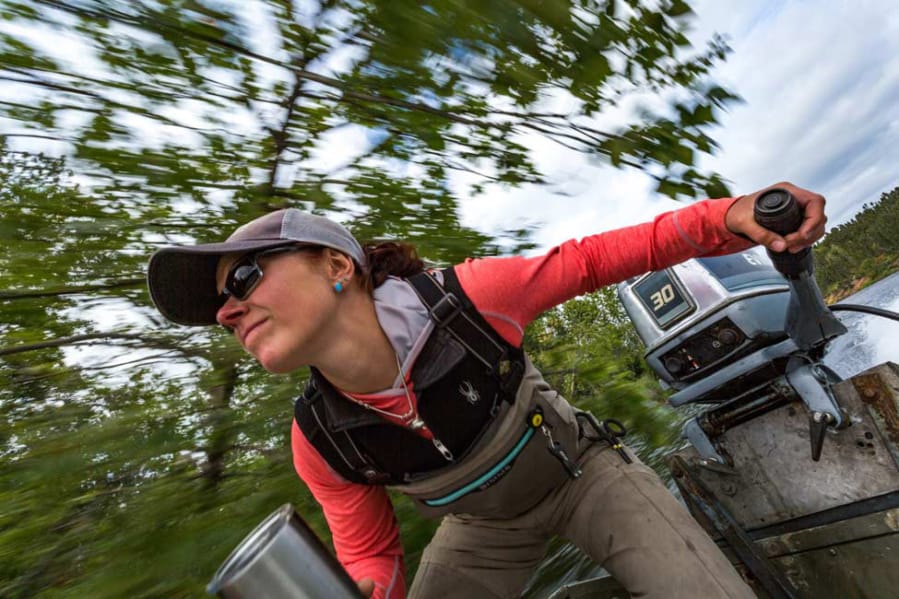 More women are casting their net into the salmon fishing industry