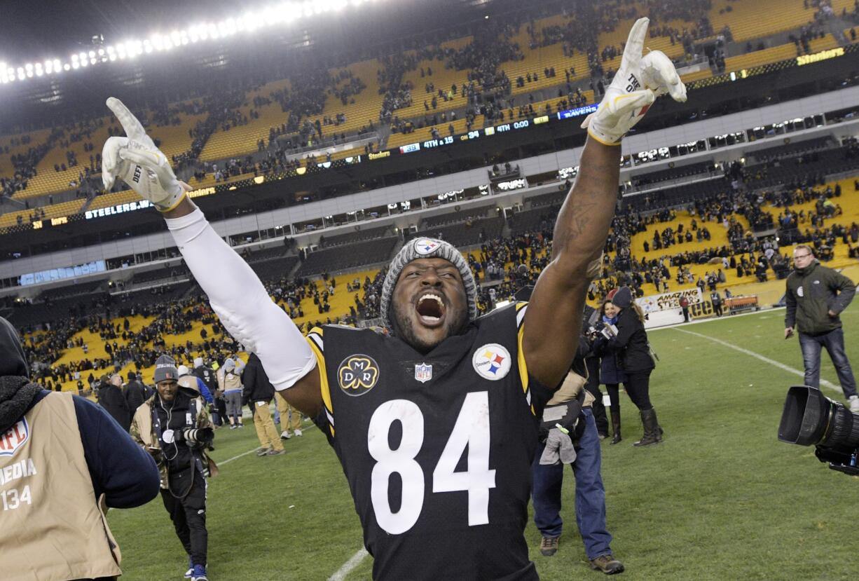 Pittsburgh Steelers wide receiver Antonio Brown (84) is one of four repeaters from last season on The Associated Press 2017 NFL All-Pro Team, and the only unanimous choice.