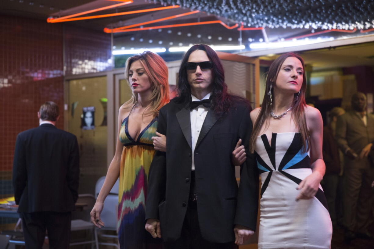 James Franco in a scene from “The Disaster Artist.” Franco failed to receive an Oscar nomination for best actor on Tuesda.