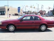 Vancouver police believe this vehicle was involved in the hit-and-run accident Friday night in downtown Vancouver.