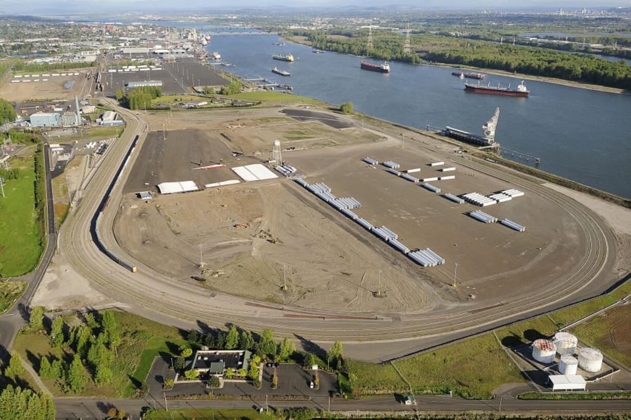 The Port of Vancouver, as seen in this aerial shot looking east from the port’s Terminal 5, has undergone many changes and has completed or is very near completing many milestones in the it’s undertaken over the last several years. Now the port is working on a comprehensive update to its strategic plan, a guiding document that will guide the port into the future.