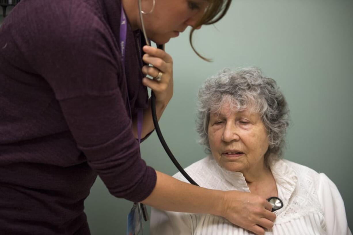 Phyllis Peterson of Washougal enrolled in an oral chemotherapy drug trial after learning her ovarian cancer had returned. The 83-year-old wants to help improve cancer treatments for younger women.