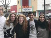 Washougal: The six Washougal High School students who competed in the Stageworks Northwest One-Act Play Festival competition in Longview last month, from left, Kyle Stern, Kurtis Villarreal, Tori Corkum, Shane Fussell, Emily McNeale and Rebekah Muir. Fussell was named best actor and McNeale earned the best student director award.