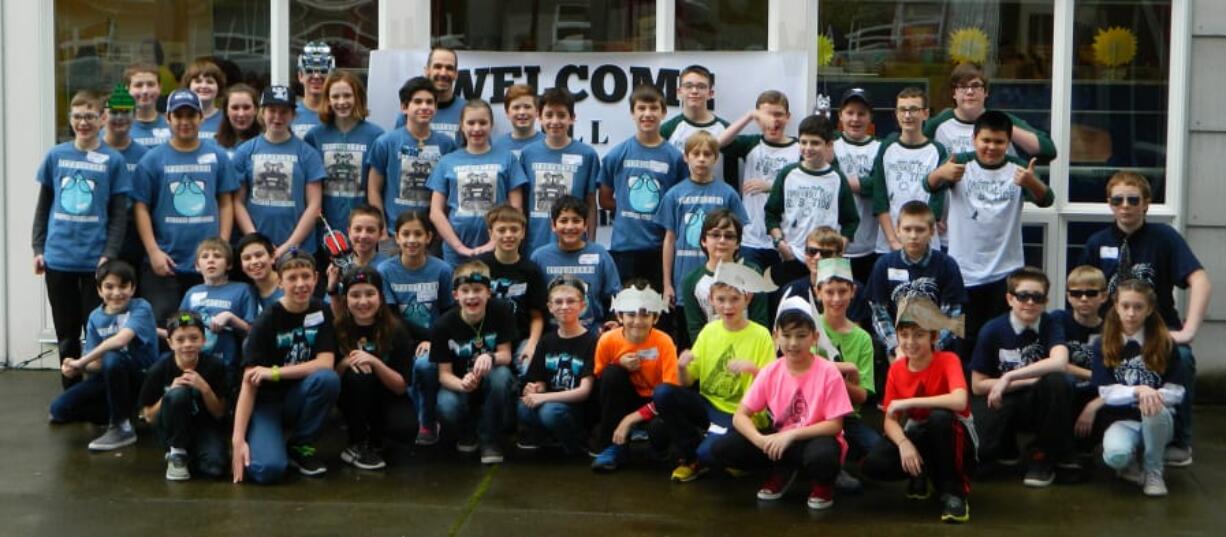 Clark County: Six robotics teams from Clark County traveled up to Olympia for the South Sound For Inspiration and Recognition of Science and Technology Lego League Robotics semifinal competition last month. The teams came from schools in Battle Ground, Vancouver and Camas.