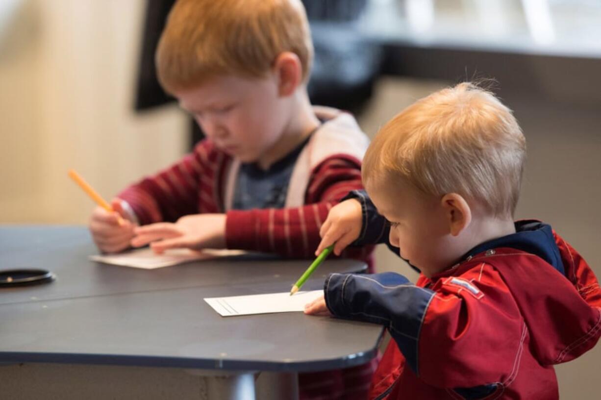 Children from ages 3 to 6 are the focus of a new program at Fort Vancouver. The four monthly sessions will feature stories, artifacts and crafts, including creating a booklet of animal tracks.