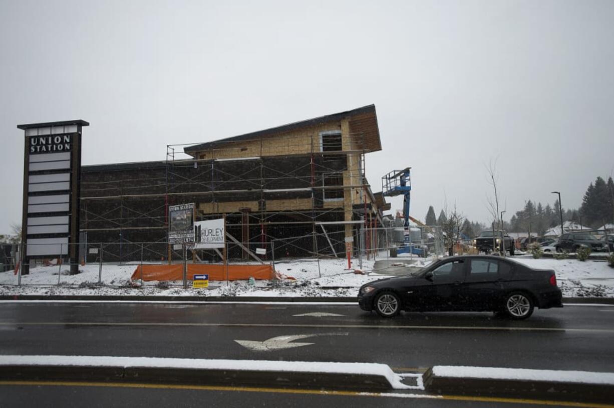 Union Station is being built by Vancouver’s Hurley Development.