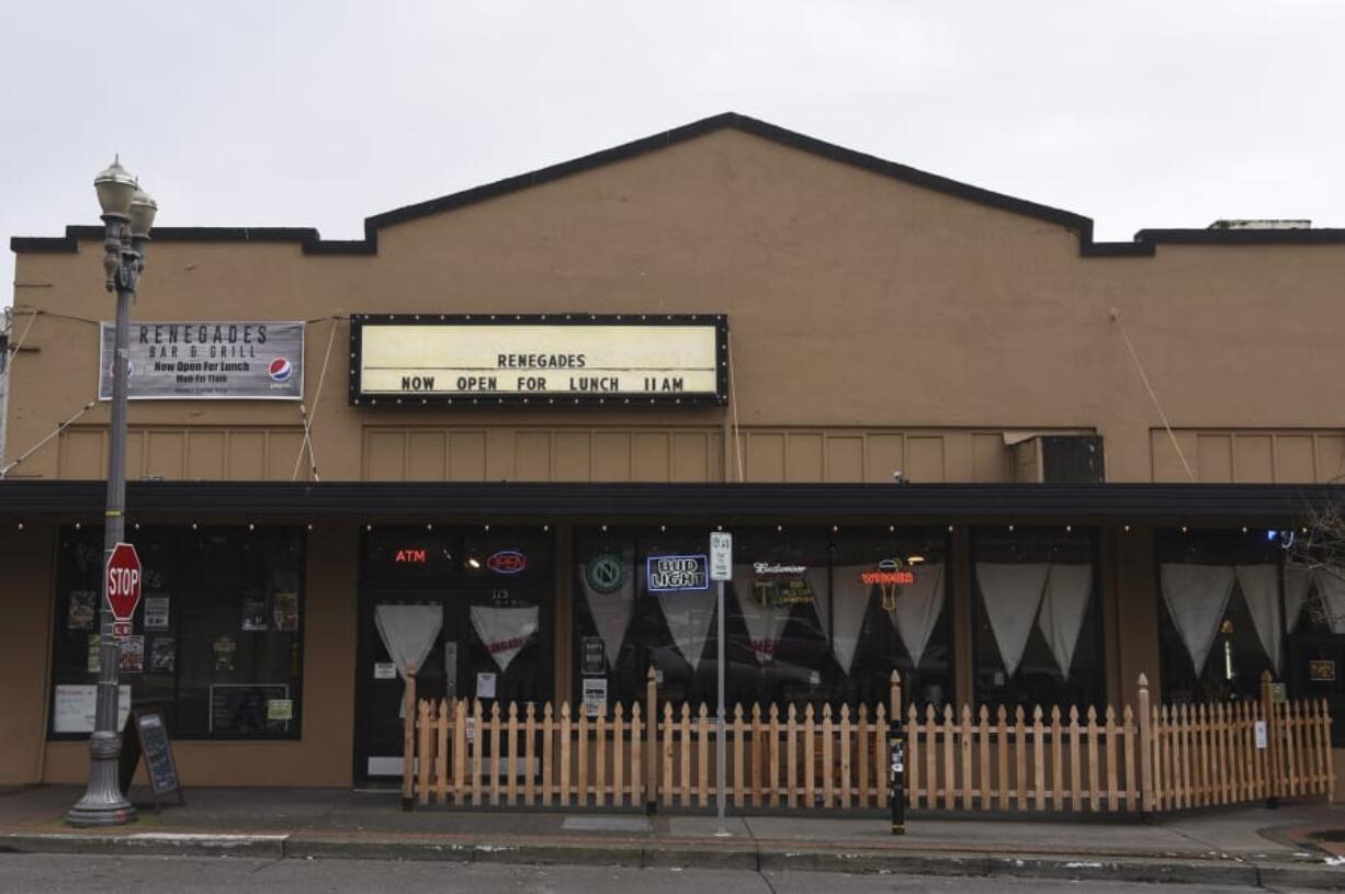 Renegades Bar & Grill in downtown Vancouver is pictured Friday, February 23, 2018.