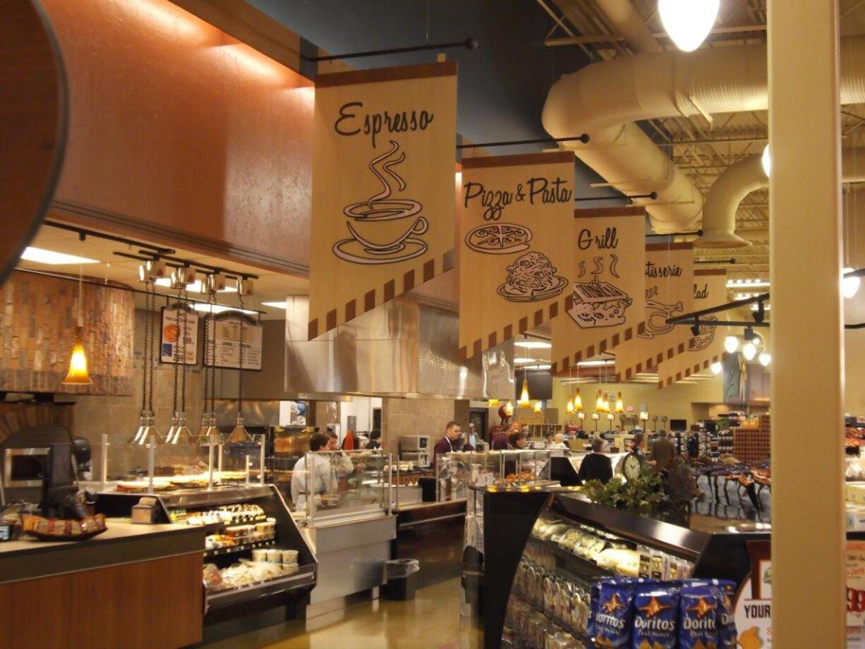 The bakery and deli in the Rosauers in Bozeman, Mont.