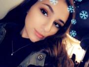 Clark County deputies are searching for this missing 15-year-old girl, Sophia Marie Al-Haider Maddaluna. She ran away from home on Saturday, Feb. 17, 2018.