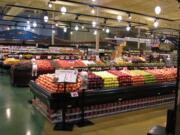 The produce section pictured at an up-and-running Rosauers in Bozeman, Mont. A new store is expected to open in Ridgefield next spring.