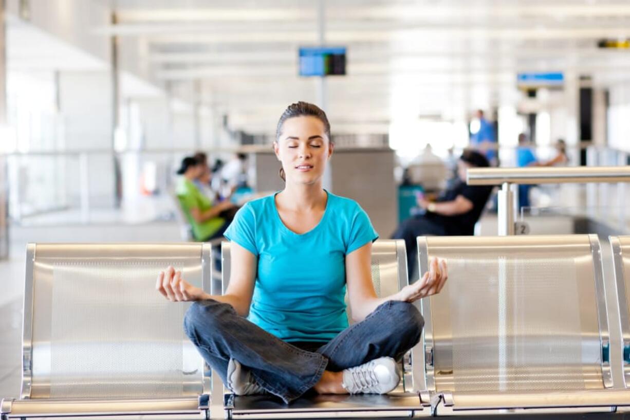 Yoga is the rise with 36.7 million practitioners in the United States, and airports are an increasing option for practicing.