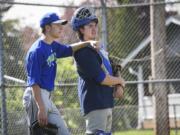 Mountain View’s Hayden Minich, left, and Grant Francis are aiming for the program’s first state playoff win.