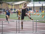 While Valerie Schmidt specializes in the hurdles, the Prairie senior competes in four individual events.