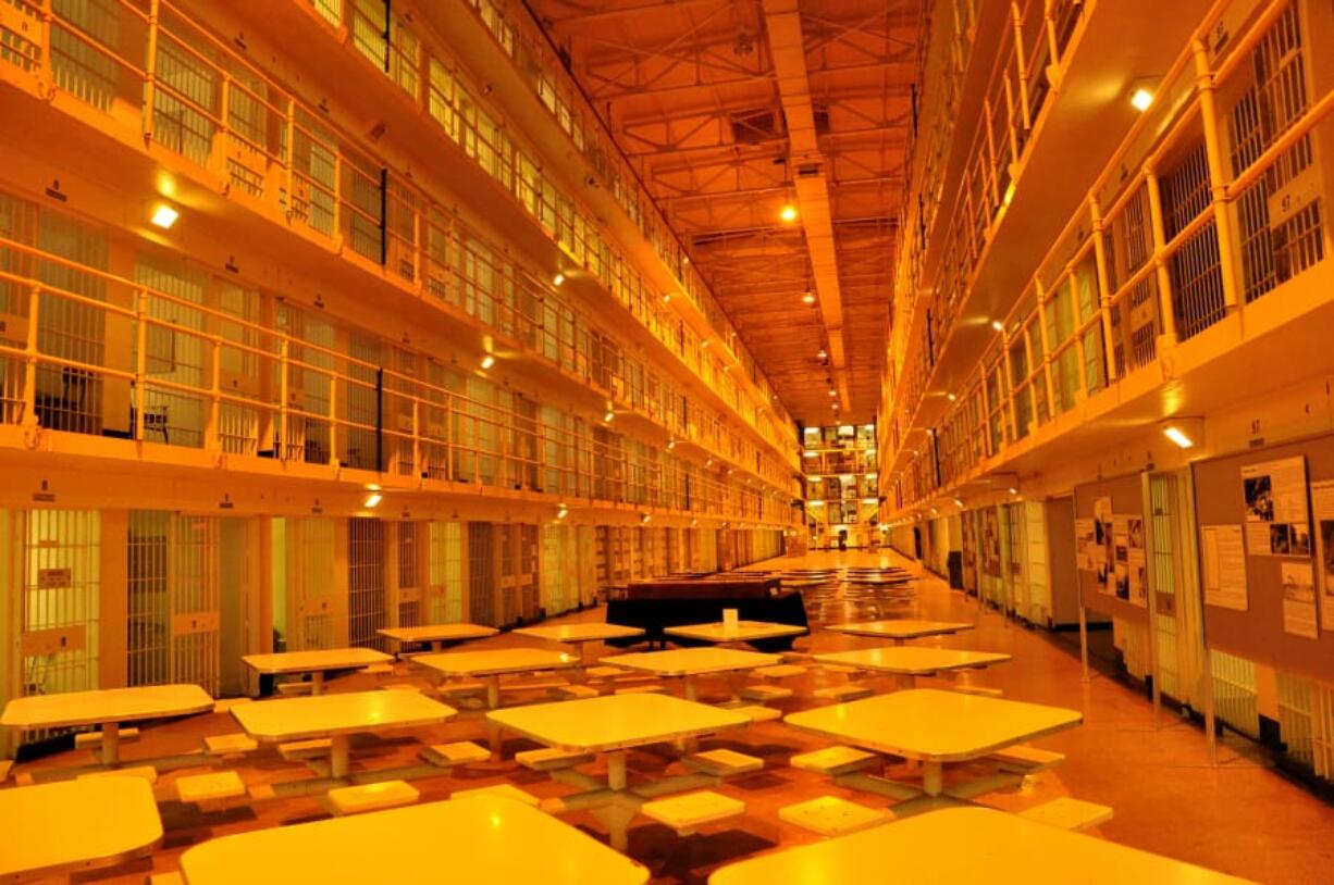 Five tiers of cells once held prisoners in Jackson, Mich. Cell Block 7 Prison Museum tells the story of life behind bars.