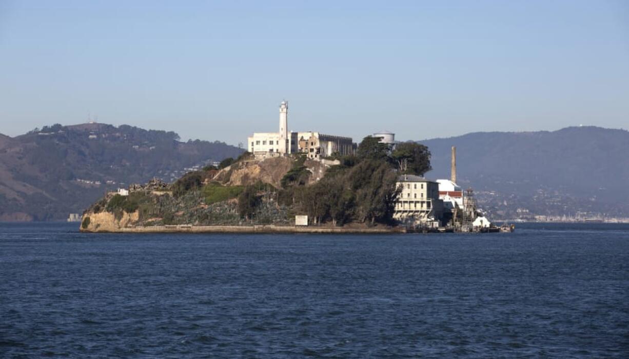 Alcatraz Island, “The Rock,” a former federal penitentiary in San Fransisco Bay, is part of the Golden Gate National Recreation Area, seen here on Nov. 12, 2015.