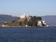 Alcatraz Island, “The Rock,” a former federal penitentiary in San Fransisco Bay, is part of the Golden Gate National Recreation Area, seen here on Nov. 12, 2015.