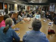 Washougal: Washougal High School’s Wild Panther Book Club and an adult book club from the Washougal Community Library held their first joint meeting to discuss “All American Boys” by Jason Reynolds and Brendan Kiely on Feb. 9.