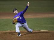 Columbia River’s Nick Nygard was a first-team all-league pitcher as a junior. Now, he’s one of River’s three senior leaders.