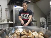 Vancouver entrepreneur Michael Pan is hoping to make waves in the food industry with his family’s mushroom jerky recipe. His company recently began renting space in an industrial kitchen to ramp up production.