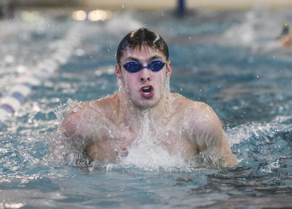 Columbia River senior Josh Bottelberghe earned seven state titles and four 2A state-meet records in his four years swimming for the Chieftains.