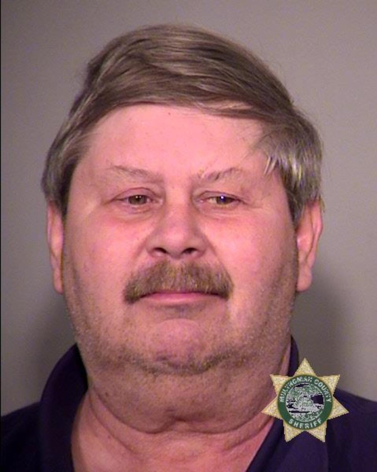 Douglas L. Braaten, 61, of La Center, was booked into the Multnomah County Detention Center on Wednesday. He has been charged with prostitution and first-degree unlawful sexual penetration, according to deputies.