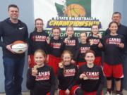 Camas Junior Girls Basketball 5th grade team won the Washington State Middle School Basketball Championship (gold division) in Spokane on Sunday, March 18, 2018.