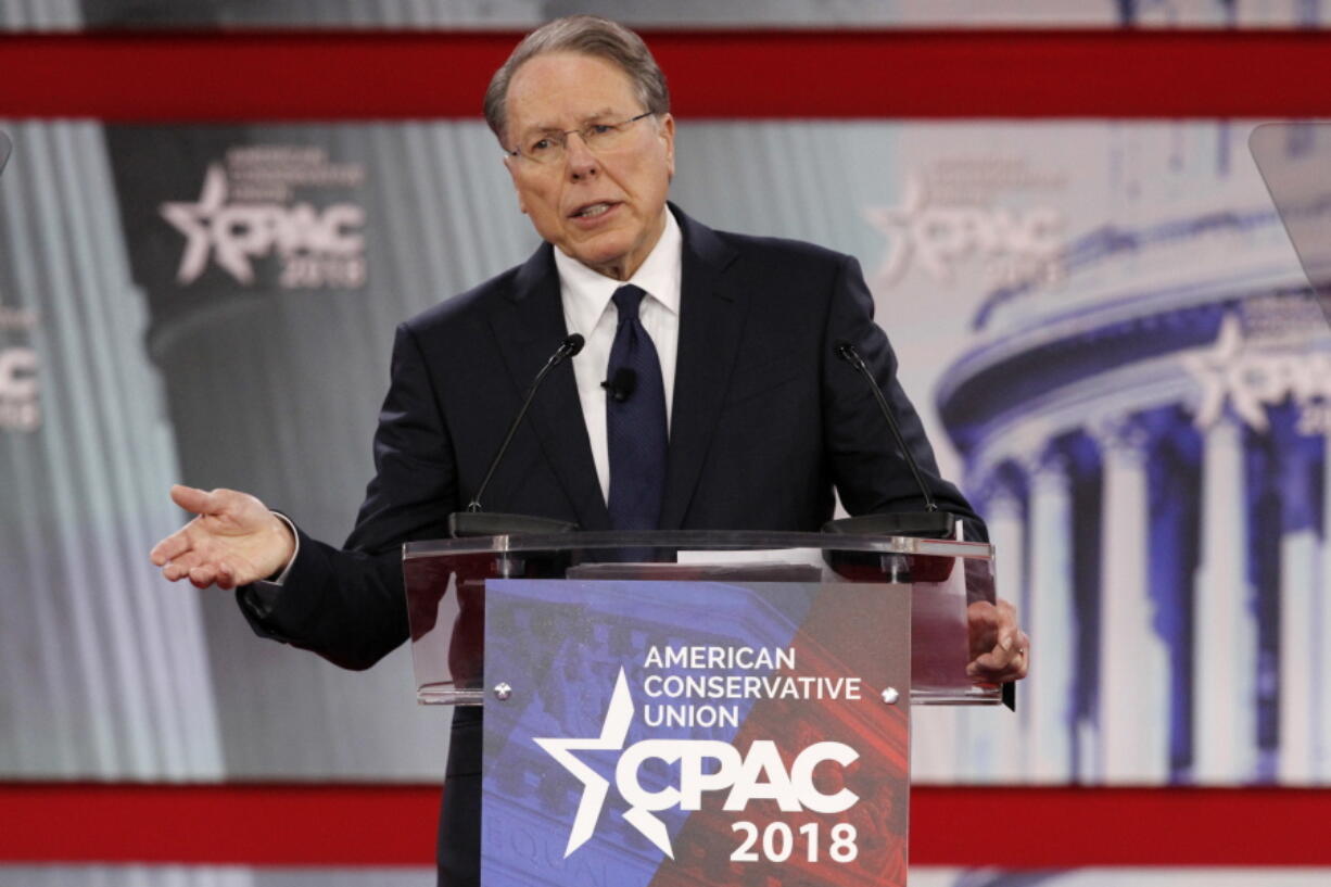 National Rifle Association Executive Vice President and CEO Wayne LaPierre, speaks at the Conservative Political Action Conference, at National Harbor, Md. The National Rifle Association’s campaign against former Ohio Gov. Ted Stickland in his race for the Senate is a window into how the influential gun rights group wields its political muscle. A new test of the NRA’s clout will play out in the coming months as gun control advocates demand swift action following the Florida school shooting. But the group still counts President Donald Trump and senior congressional Republicans as its allies.