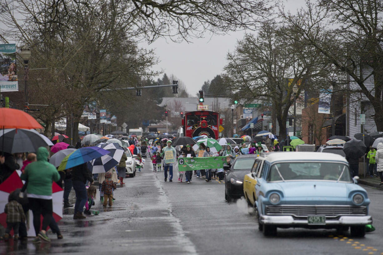 The annual Paddy Hough Parade starts at Hough Elementary School.