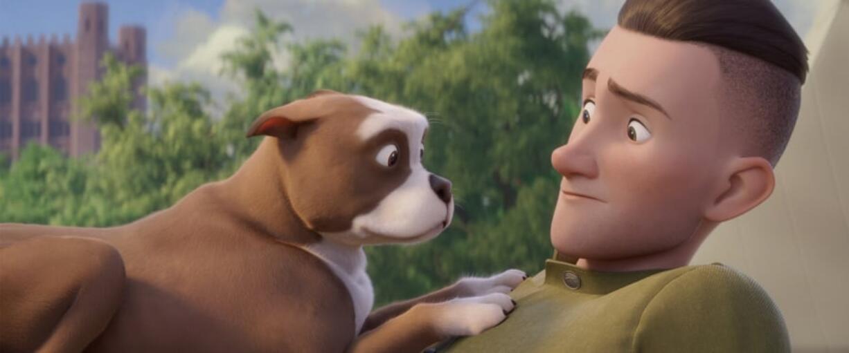 “Sgt. Stubby: An American Hero” is an animated film that takes place in the trenches of France during World War I.