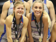 Union High grad Alexis Fuller, right, set a Boise State school record in the 1,500 meters on Friday, running 4:12.56 at the Bryan Clay Invitational in Azusa, Calif.