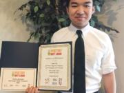 Ridgefield: Cedar Tree Classical Christian School senior Isaac Lu was named Washington state’s Poetry Out Loud winner, earning him a spot in the national finals in Washington, D.C.