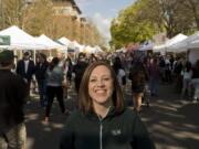 Erin Timmerman joined the Vancouver Farmers Market staff eight years ago and is the director of operations. She spends about 33 weekends throughout the year interacting with vendors and community members. James Rexroad for The Columbian.