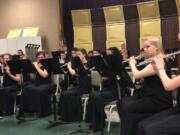 Brush Prairie: The Hockinson High School wind ensemble received a gold medal at the Columbia Basin College Band Festival in Pasco.