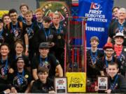 Clark County: Members of Mean Machine, a robotics team made up of students from Hockinson, Camas and Washougal high schools. The team won the 2018 FIRST Championship Pacific Northwest Division, earning them a spot in the national championships.