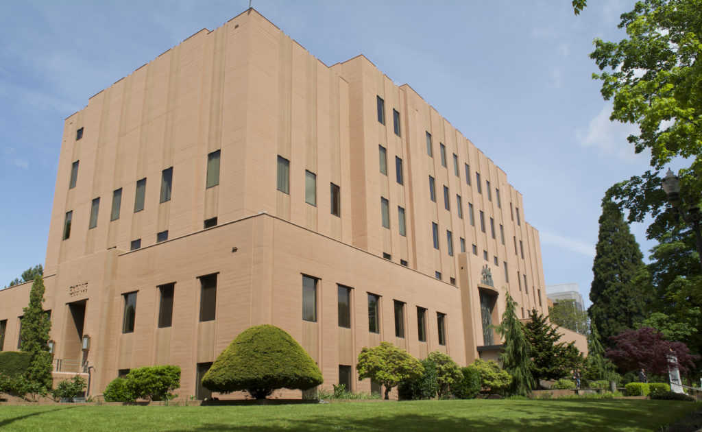 The Clark County Courthouse in May 2014.