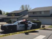 Vancouver police have set up a perimeter, blocking off streets near the 2900 block of Caples Avenue off Fourth Plain Boulevard where an alleged drive-by shooting was reported around 1:15 p.m.