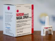 Narcan is the brand name for naloxone, which can restore an overdose victim’s breathing.