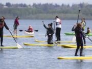 The annual Spring Paddle Festival takes place at Vancouver Lake.