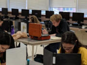 Wyatt Prutch, a student in Eric Saueracker's physics class at Hudson's Bay High School, brought his record player to class so he could listen to music during his physics midterm. Saueracker's tweets has picked up hundreds of thousands of likes and retweets on Twitter.