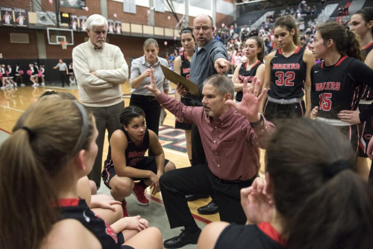 Camas coach Scott Preuninger has stepped down as girls basketball head coach.