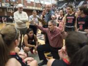 Camas coach Scott Preuninger has stepped down as girls basketball head coach.