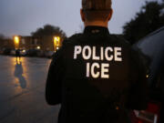 A reader posed a question about “sanctuary” areas recently to Clark Asks. The answer isn’t cut and dry in this controversial issue. Here, U.S. Immigration and Customs Enforcement agents enter a Dallas, Texas, apartment complex in 2015, looking for a specific undocumented immigrant convicted of a felony during an early morning operation.