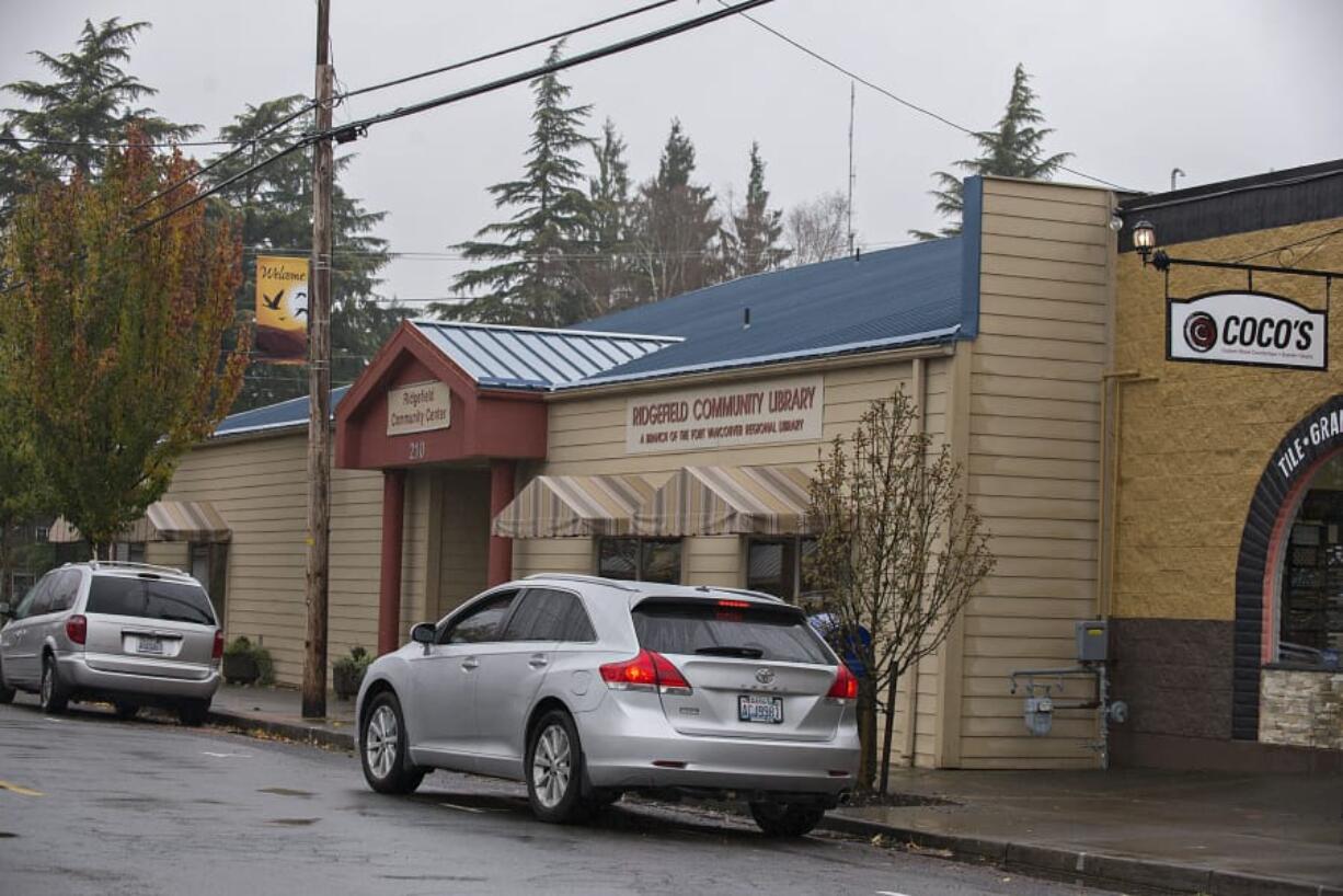 Ridgefield Community Library occupies a quarter of the Ridgefield Community Center. The board of the nonprofit community center is donating the entire building for an expanded library.